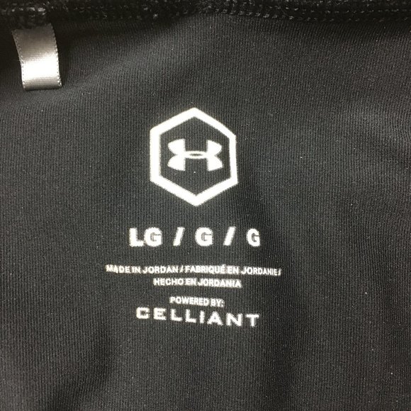 UNDER ARMOUR Black Celliant Powered Rush UA Speed Performance Pull On Leggings - Picture 2 of 12